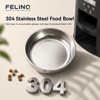 Felinq Automatic Cat Feeder 2L with Timed Portion Control