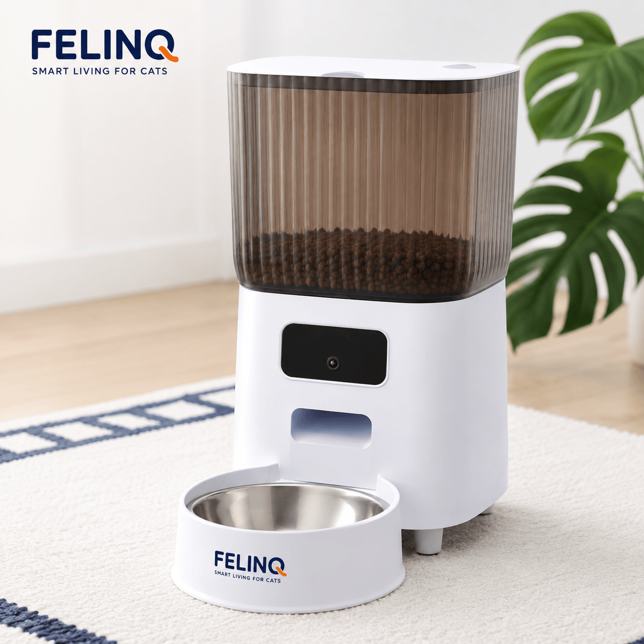 Felinq Automatic Cat Feeder 3.5L with Camera & WiFi