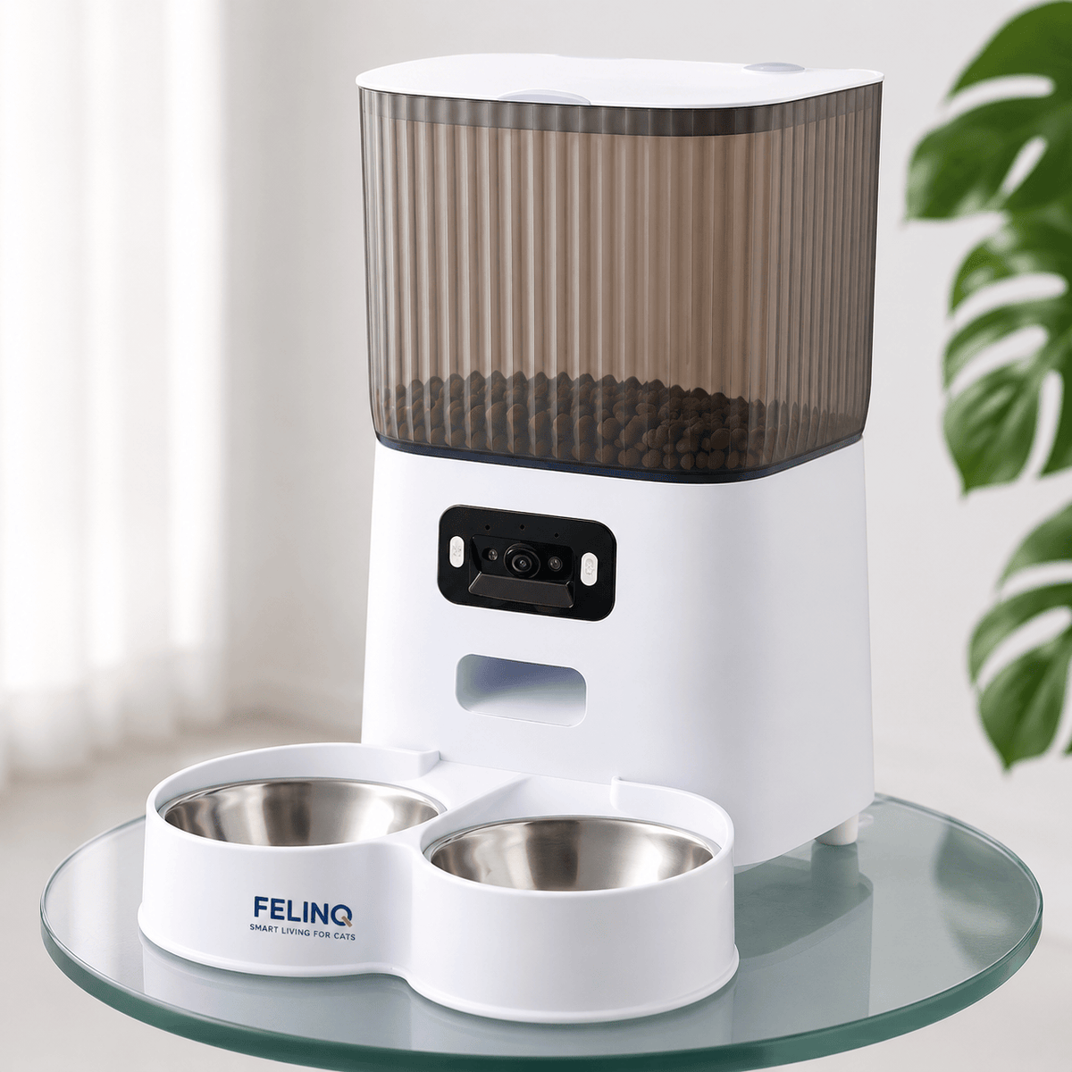 Felinq Automatic Cat Feeder 3.5L with Camera & WiFi