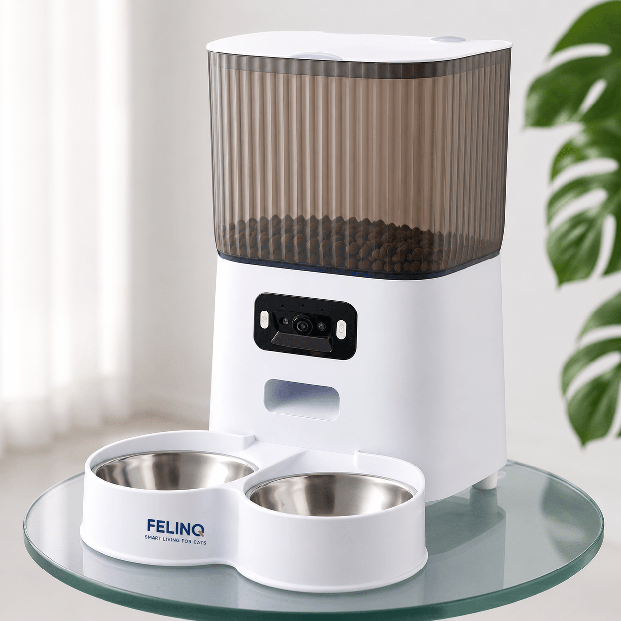 Felinq Automatic Cat Feeder 3.5L with Camera & WiFi