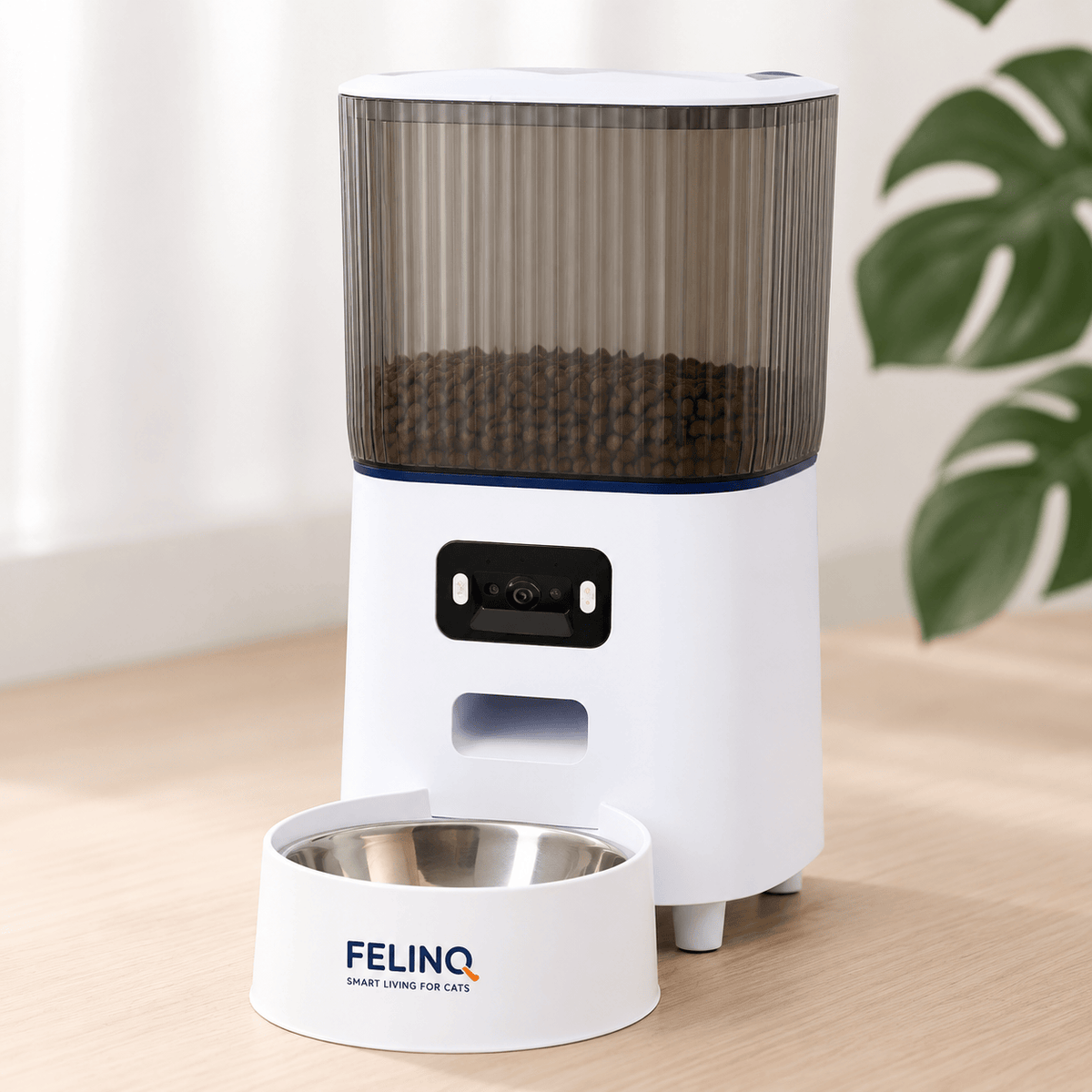 Felinq Automatic Cat Feeder 3.5L with Camera & WiFi