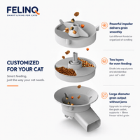 Felinq Automatic Cat Feeder 3.5L with Camera & WiFi