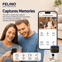 Felinq Automatic Cat Feeder 3L with Camera & WiFi