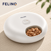 Felinq Automatic Cat Feeder 6 Meals for Wet & Dry Food