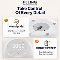 Felinq Automatic Cat Feeder 6 Meals for Wet & Dry Food