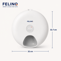 Felinq Automatic Cat Feeder 6 Meals for Wet & Dry Food