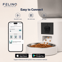 Felinq Automatic Cat Feeder 8L with 1080p Camera & WiFi
