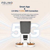 Felinq Automatic Cat Feeder 8L with 1080p Camera & WiFi