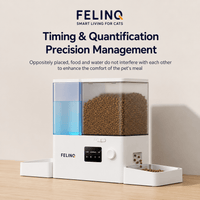 Felinq Automatic Cat Feeder & Water Dispenser 8.5L with WiFi
