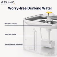 Felinq Automatic Cat Feeder & Water Fountain 2-in-1 – App Control