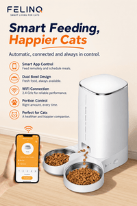Felinq Automatic Cat Feeder with App Control