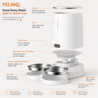 Felinq Automatic Cat Feeder with App Control
