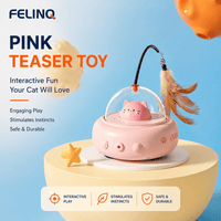 Felinq Automatic Feather Chase Toy | Interactive Cat Play