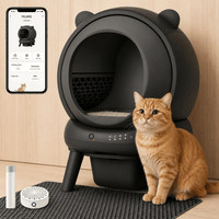 Felinq Automatic Self-Cleaning Cat Litter Box 65L with App Control