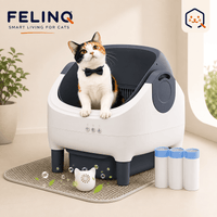 Felinq Automatic Self-Cleaning Cat Litter Box 76L with App Control