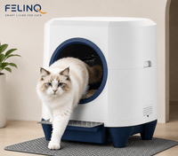 Felinq Automatic Self-Cleaning Cat Litter Box 80L with App Control