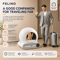 Felinq Automatic Self-Cleaning Cat Litter Box with App Control