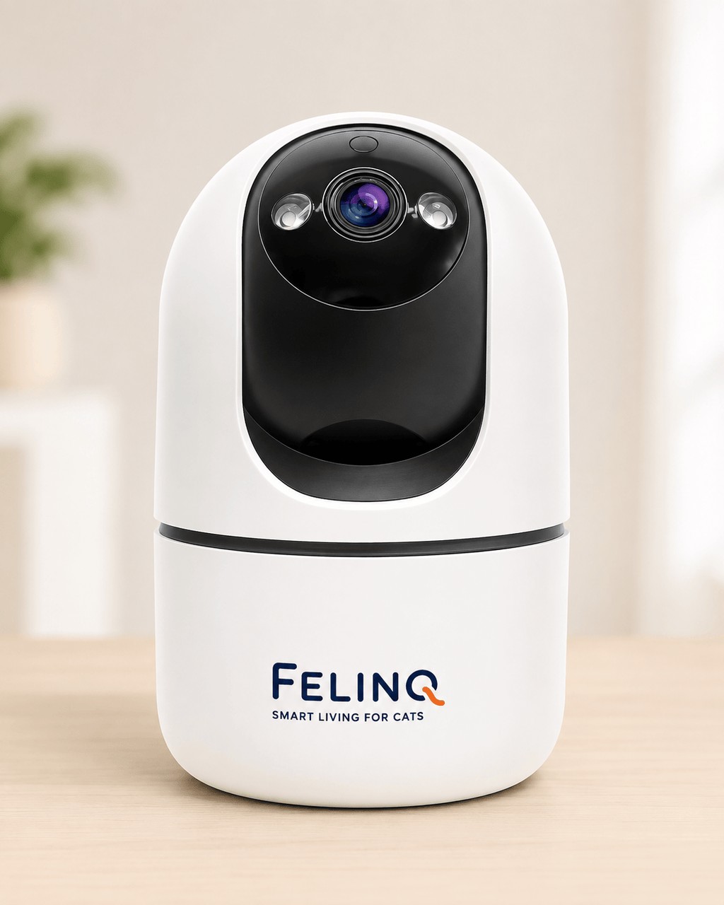 Felinq Cat Camera with Pet Detection & Night Vision