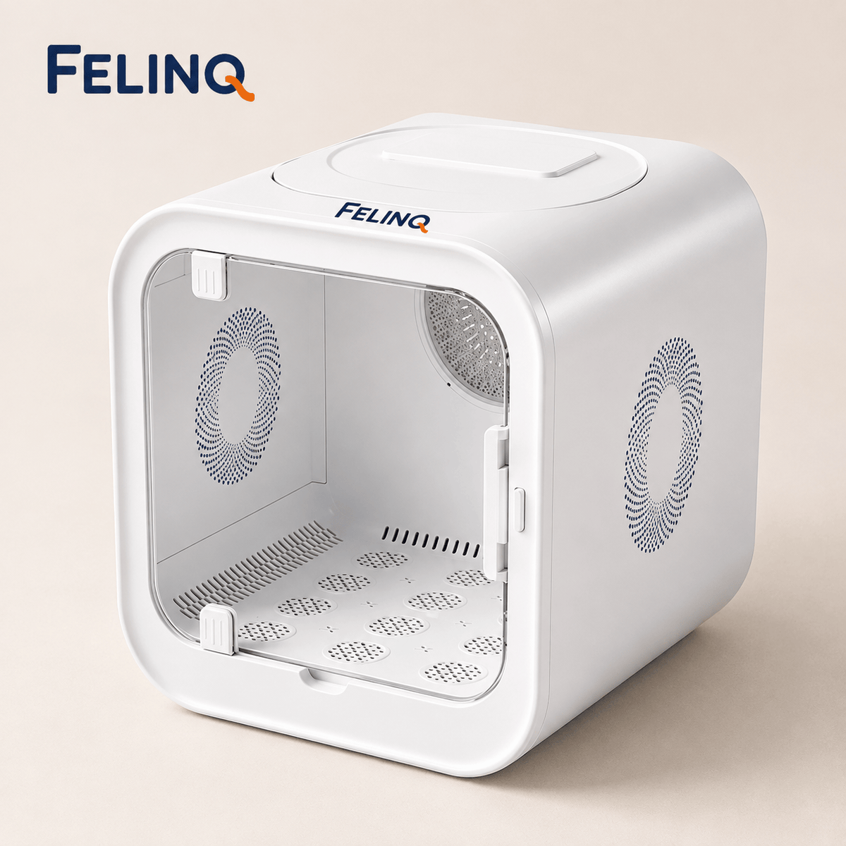 Felinq Cat Dryer Box – 360° Automatic Drying System