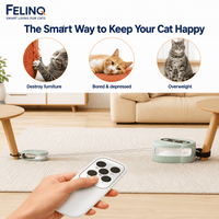 Felinq Interactive Bird Chirping Cat Toy | Remote Control
