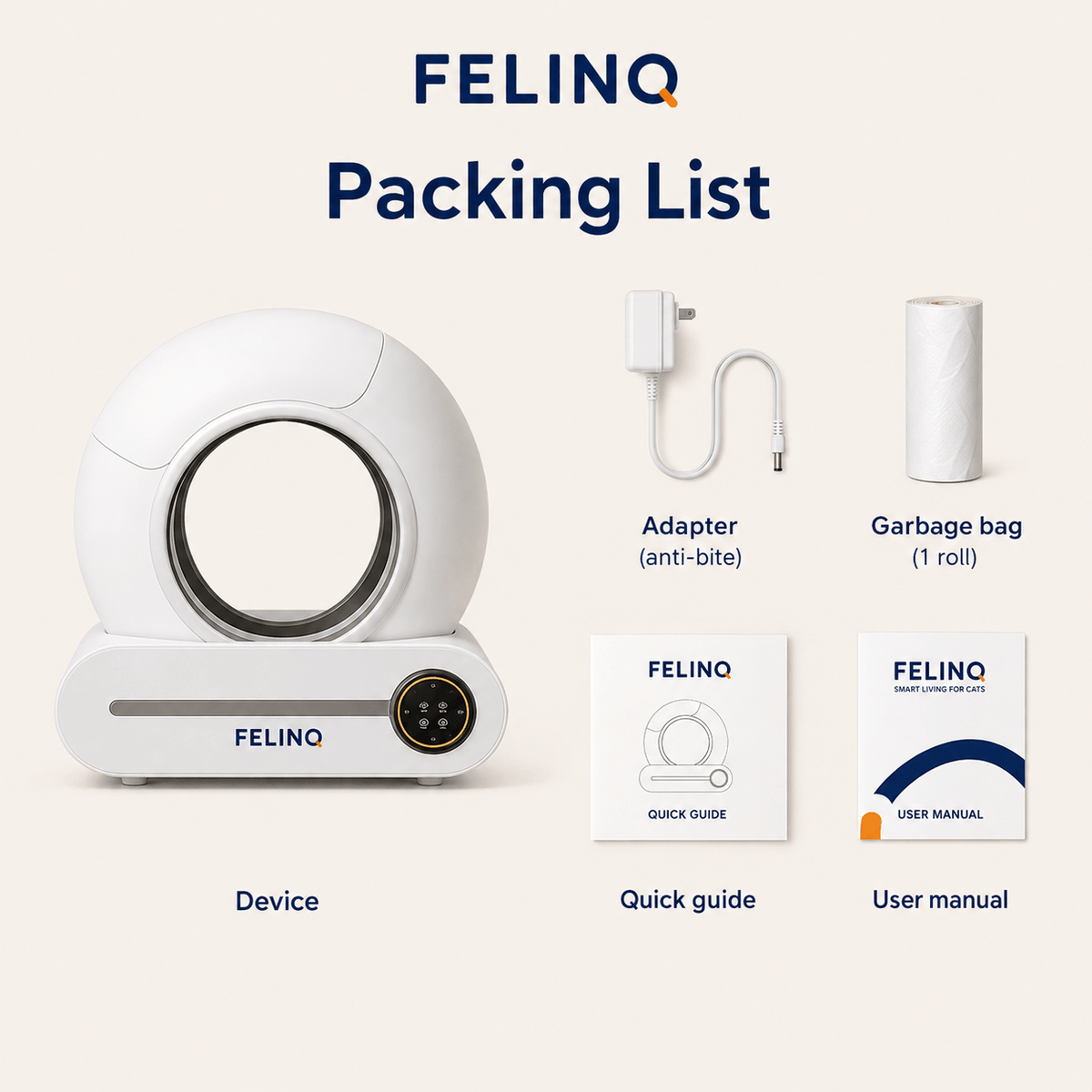 Felinq Self-Cleaning Litter Box