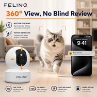 Felinq Smart Indoor Cat Camera 360°